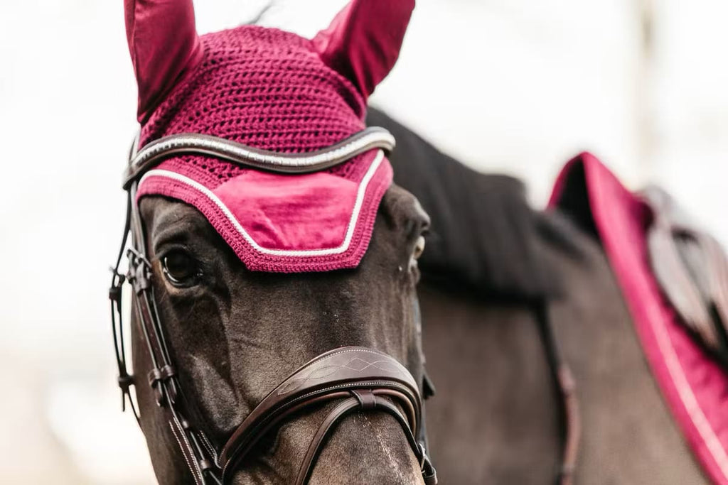 Kentucky Fly veil Wellington Velvet - Løwenborg - Kentucky Horsewear