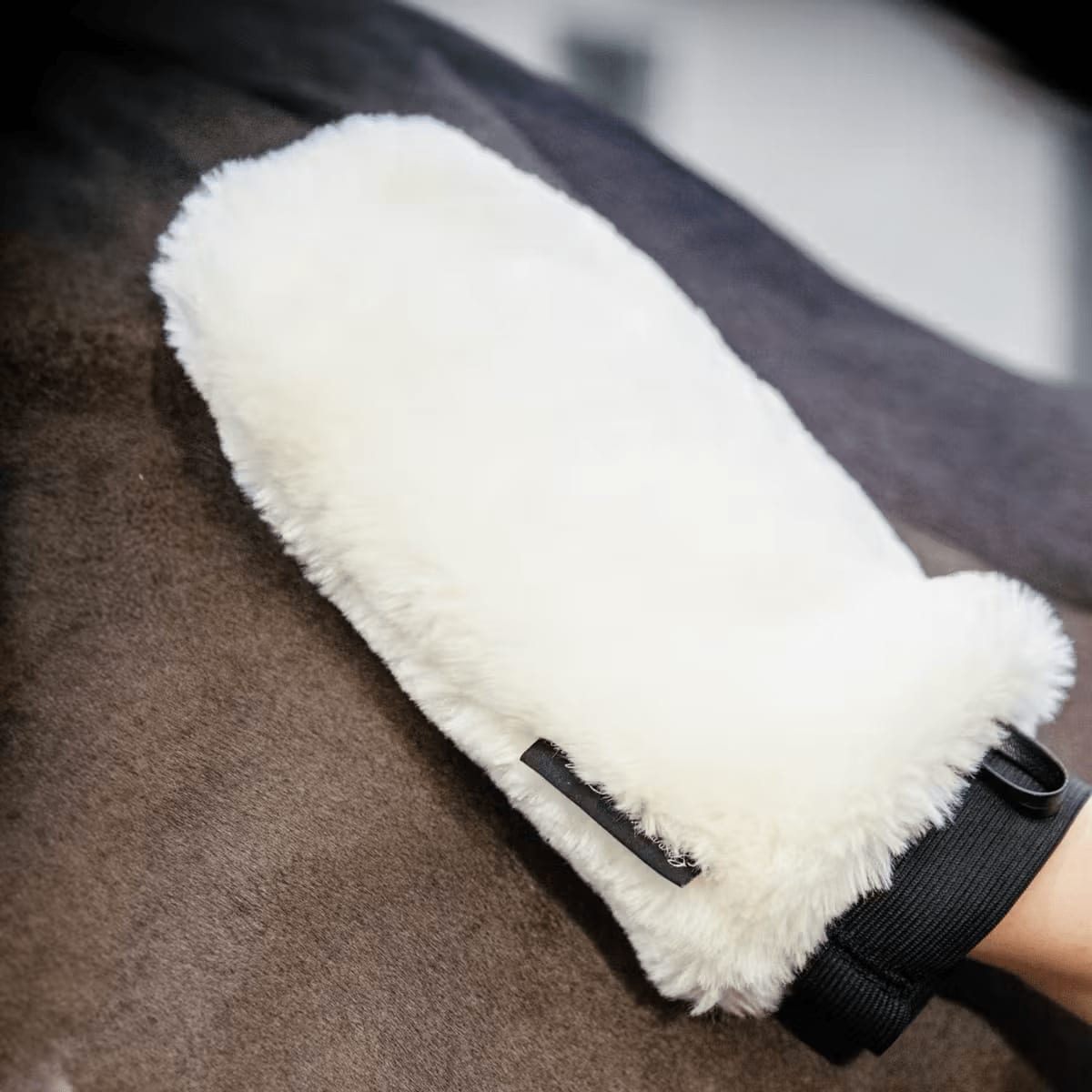 Grooming Deluxe Sheepskin Grooming Glove - Løwenborg - Grooming Deluxe