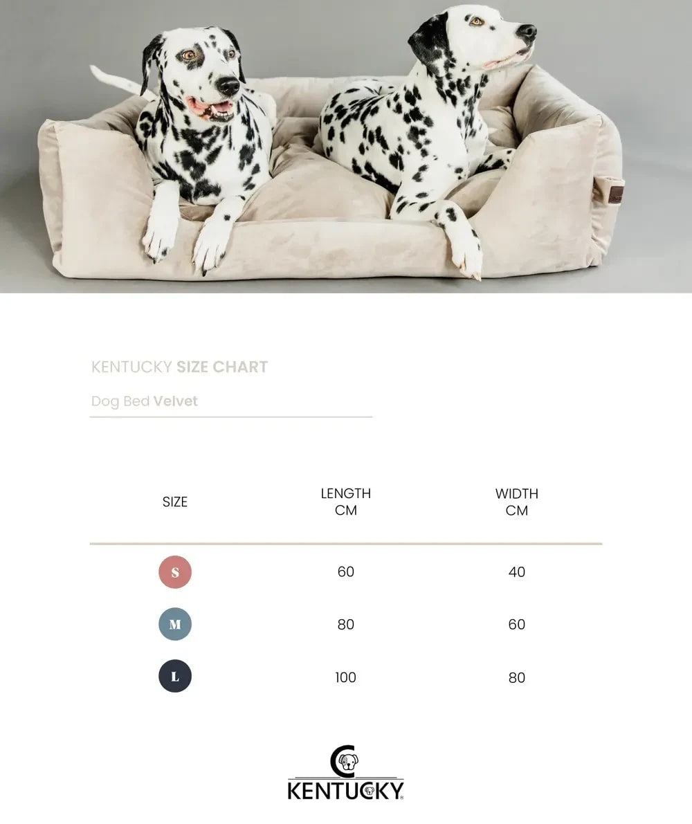 Kentucky Dog Bed Velvet