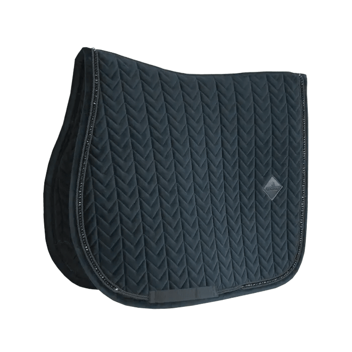 Kentucky Saddle Pad Velvet Pearls Jumping - Løwenborg - Kentucky Horsewear