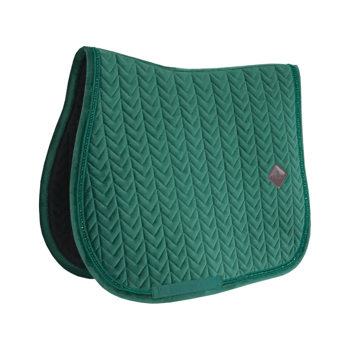 Kentucky Saddle Pad Velvet Pearls Jumping - Løwenborg - Kentucky Horsewear