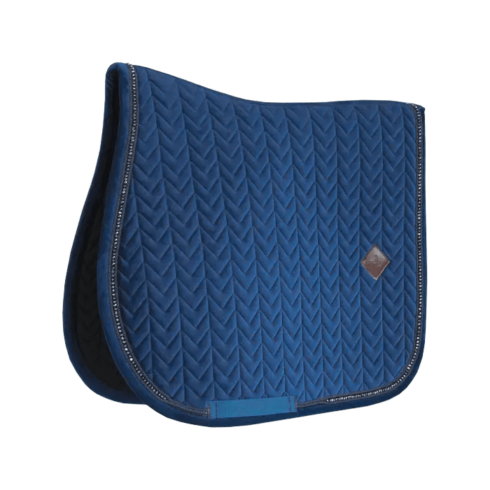 Kentucky Saddle Pad Velvet Pearls Jumping - Løwenborg - Kentucky Horsewear