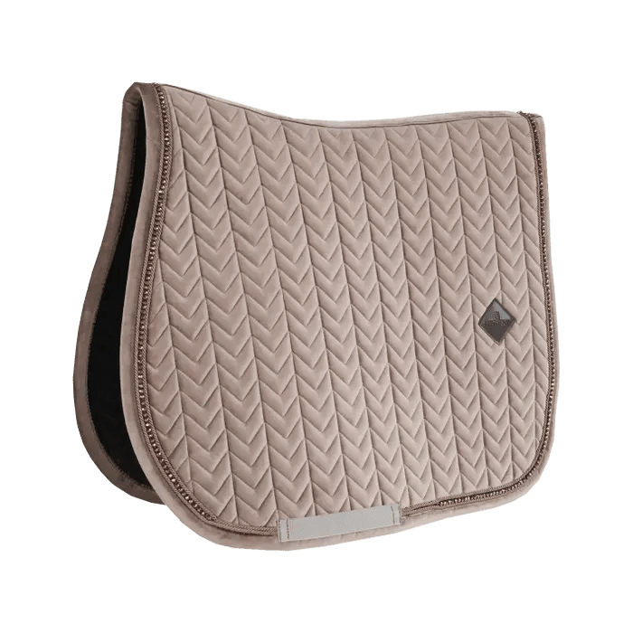 Kentucky Saddle Pad Velvet Pearls Jumping - Løwenborg - Kentucky Horsewear