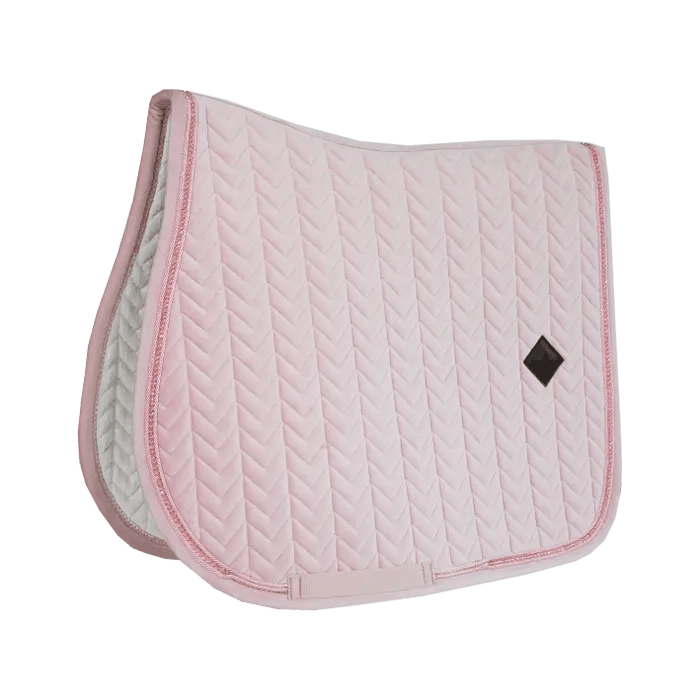 Kentucky Saddle Pad Velvet Pearls Jumping - Løwenborg - Kentucky Horsewear