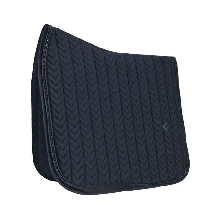 Kentucky Saddle Pad Velvet Pearls Dressage - Løwenborg - Kentucky Horsewear