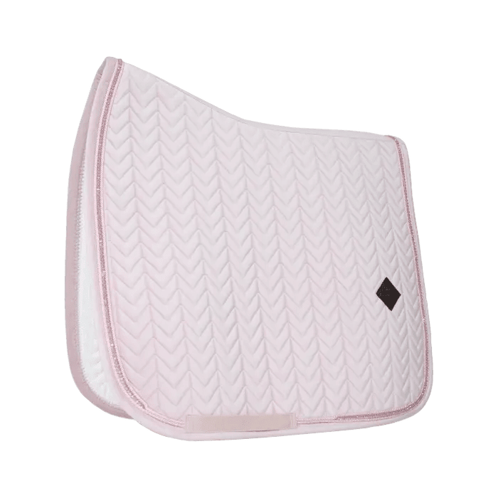 Kentucky Saddle Pad Velvet Pearls Dressage - Løwenborg - Kentucky Horsewear