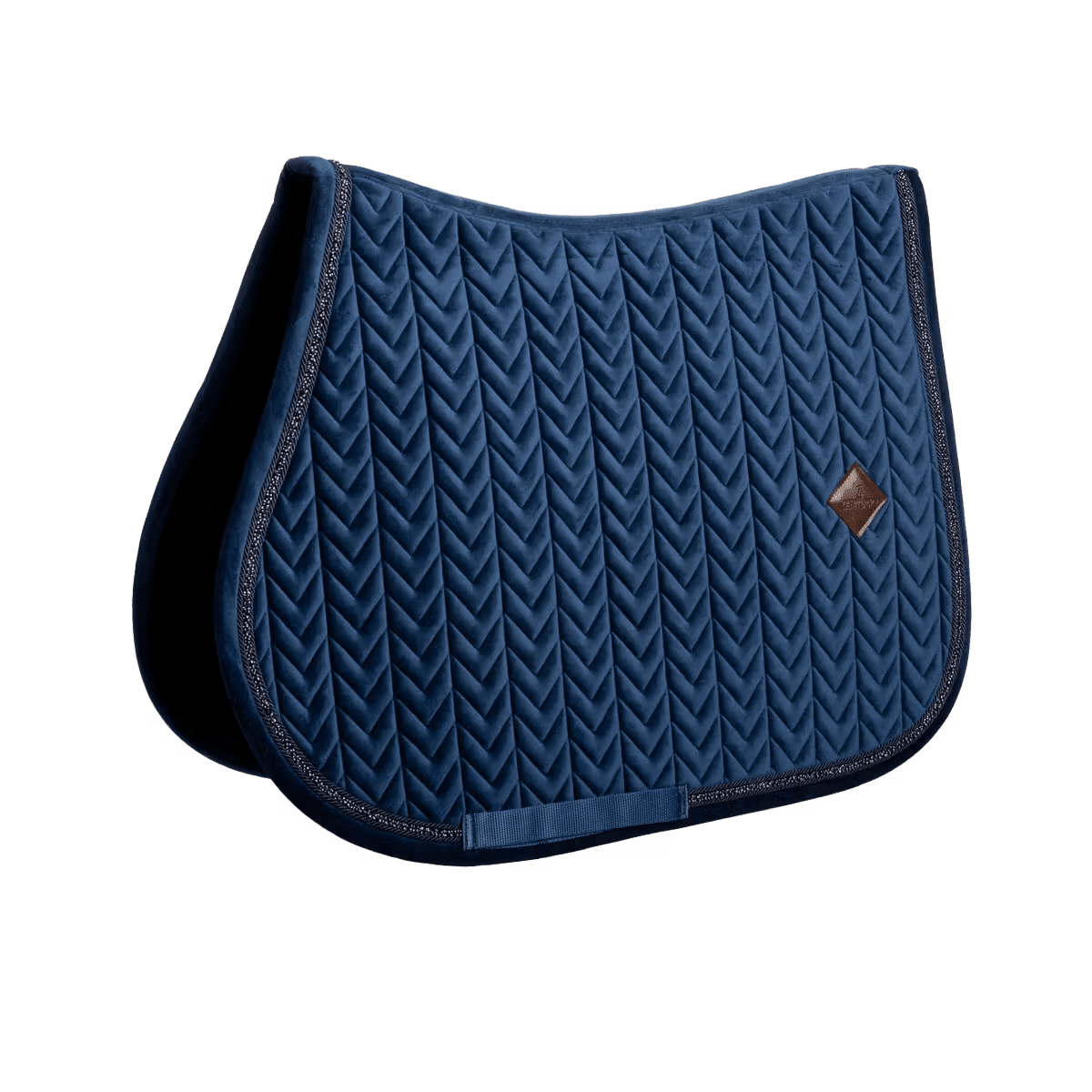 Kentucky Saddle Pad Velvet Mini Pearls Jumping - Løwenborg - Kentucky Horsewear