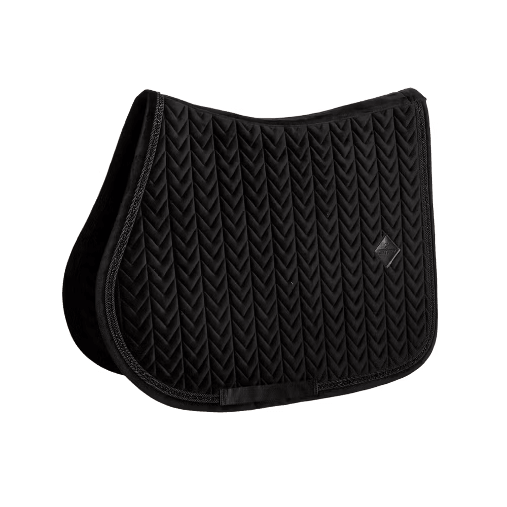 Kentucky Saddle Pad Velvet Mini Pearls Jumping - Løwenborg - Kentucky Horsewear