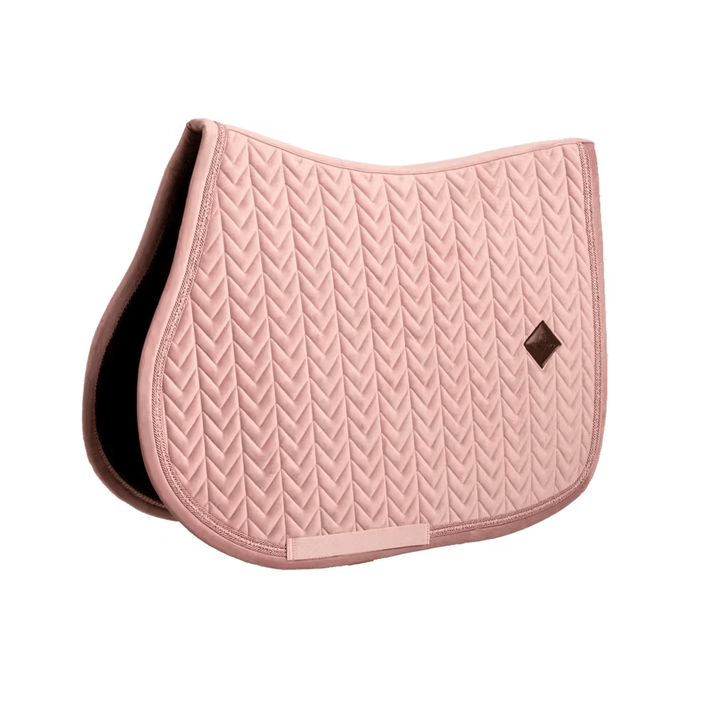 Kentucky Saddle Pad Velvet Mini Pearls Jumping - Løwenborg - Kentucky Horsewear