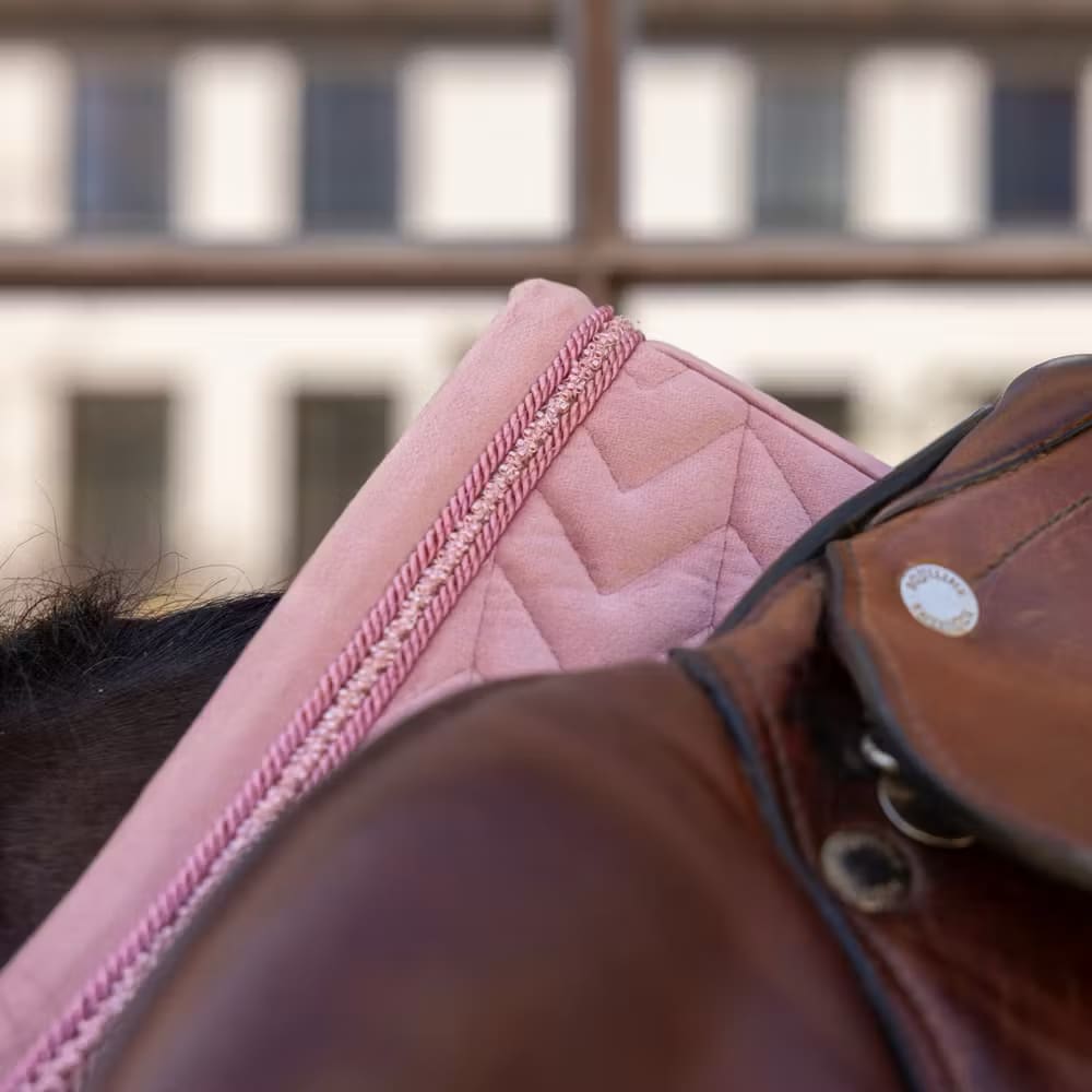 Kentucky Saddle Pad Velvet Mini Pearls Jumping - Løwenborg - Kentucky Horsewear