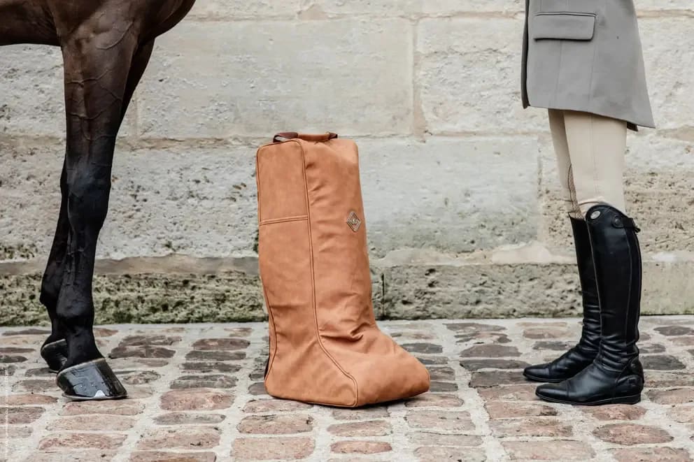 Grooming Deluxe Chestnut Boot Bag - Løwenborg - Grooming Deluxe