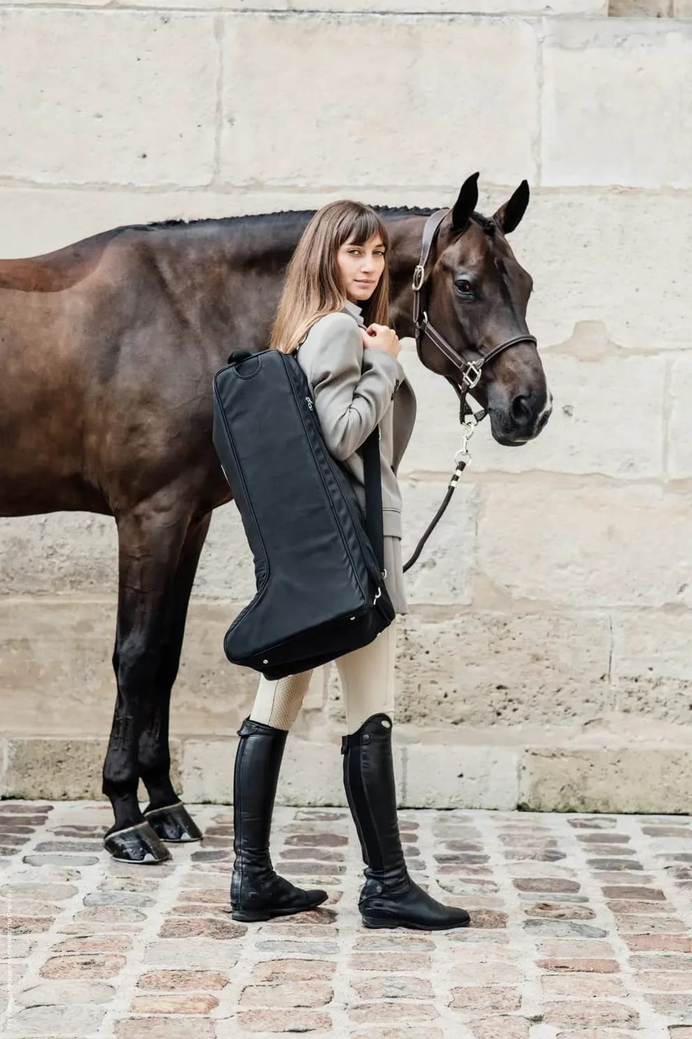 Grooming Deluxe Chestnut Boot Bag
