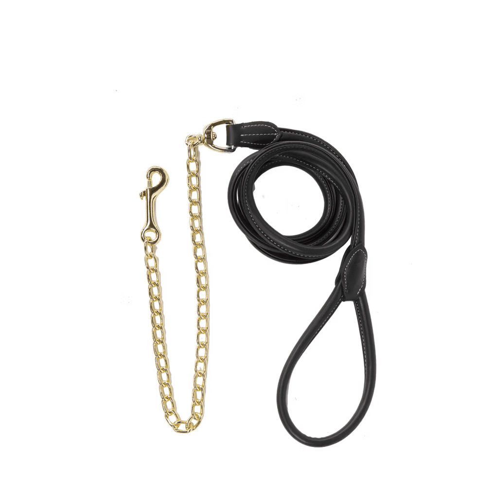 Kentucky Leather Chain Lead - Løwenborg - Kentucky Horsewear