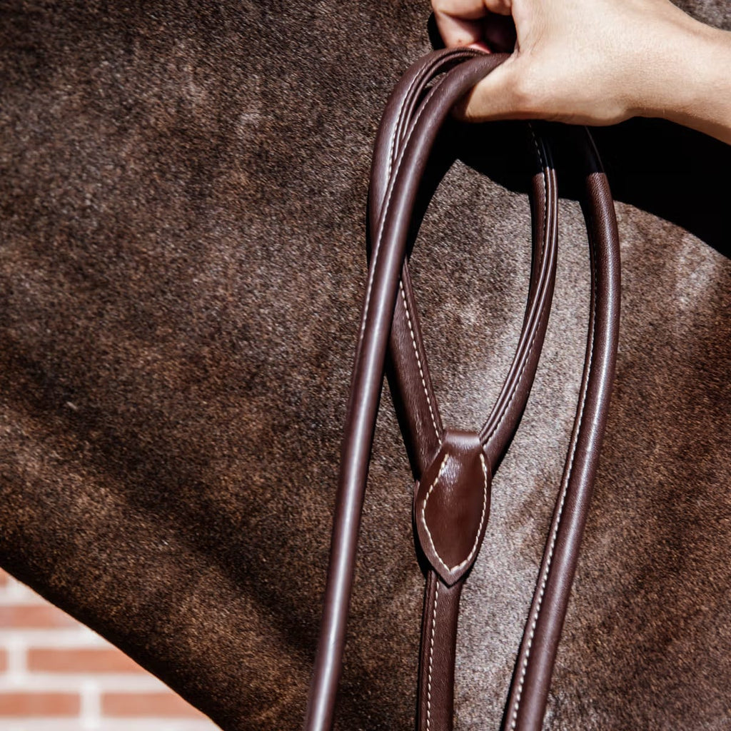Kentucky Leather Chain Lead - Løwenborg - Kentucky Horsewear
