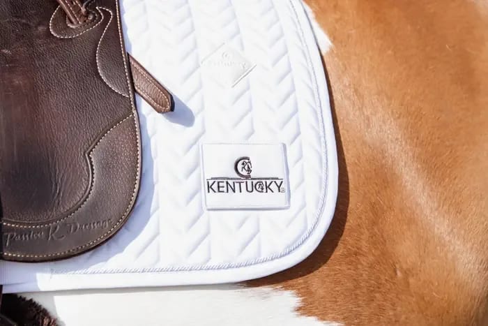 Kentucky Saddle Pad Fishbone Competition Dressage - Løwenborg - Kentucky Horsewear