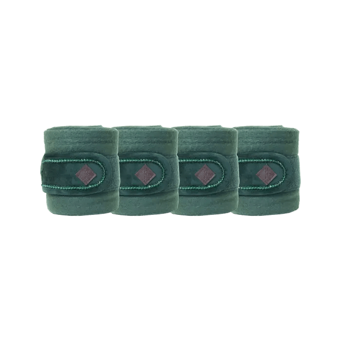 Kentucky Polar Fleece Bandage Velvet Pearls - Løwenborg - Kentucky Horsewear