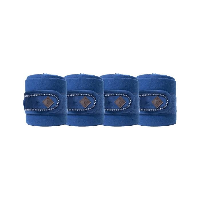 Kentucky Polar Fleece Bandage Velvet Pearls - Løwenborg - Kentucky Horsewear
