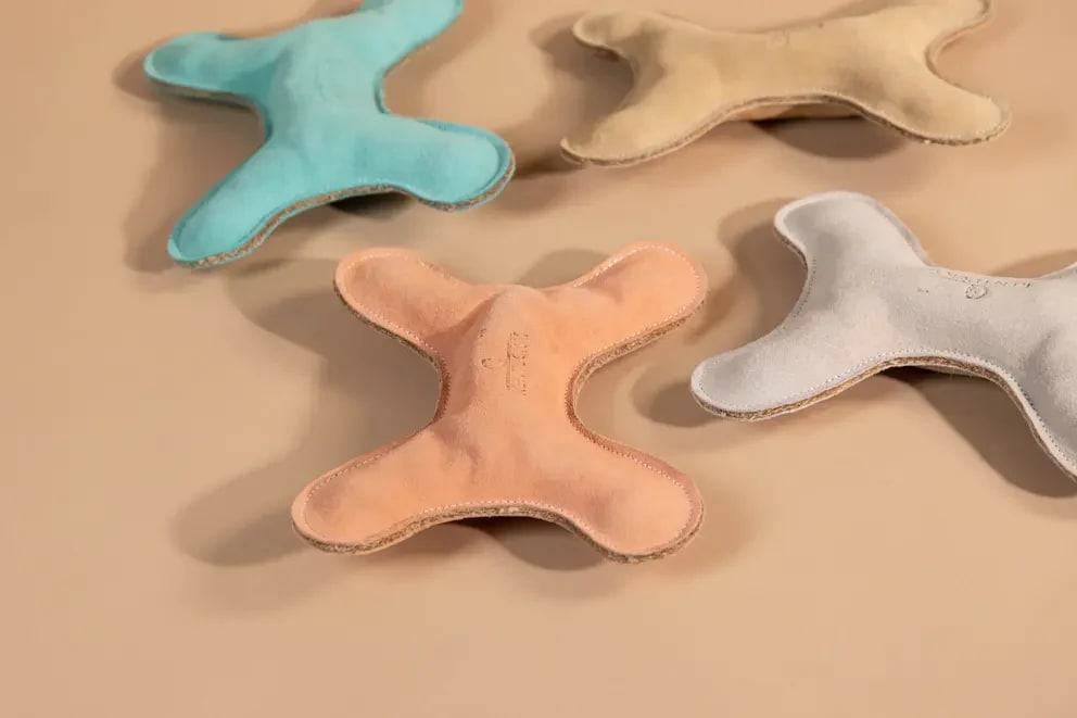 Kentucky Dog Toy Pastel Bone