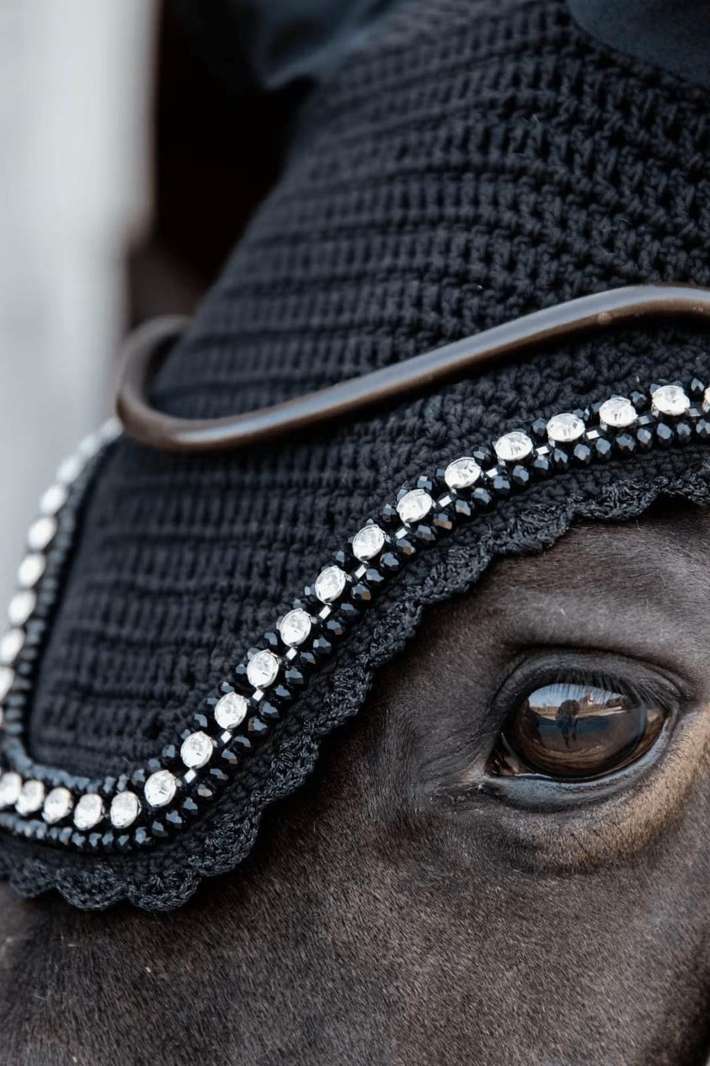 Kentucky Fly Veil Wellington Big Stone & Pearl - Løwenborg - Kentucky Horsewear