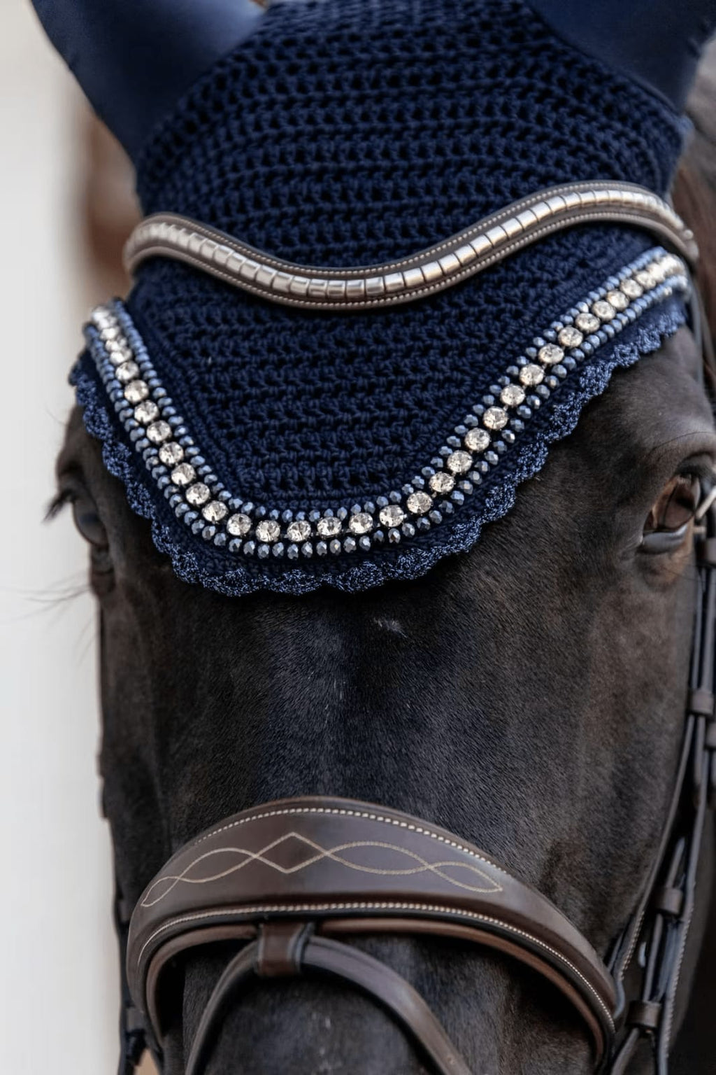Kentucky Fly Veil Wellington Big Stone & Pearl - Løwenborg - Kentucky Horsewear