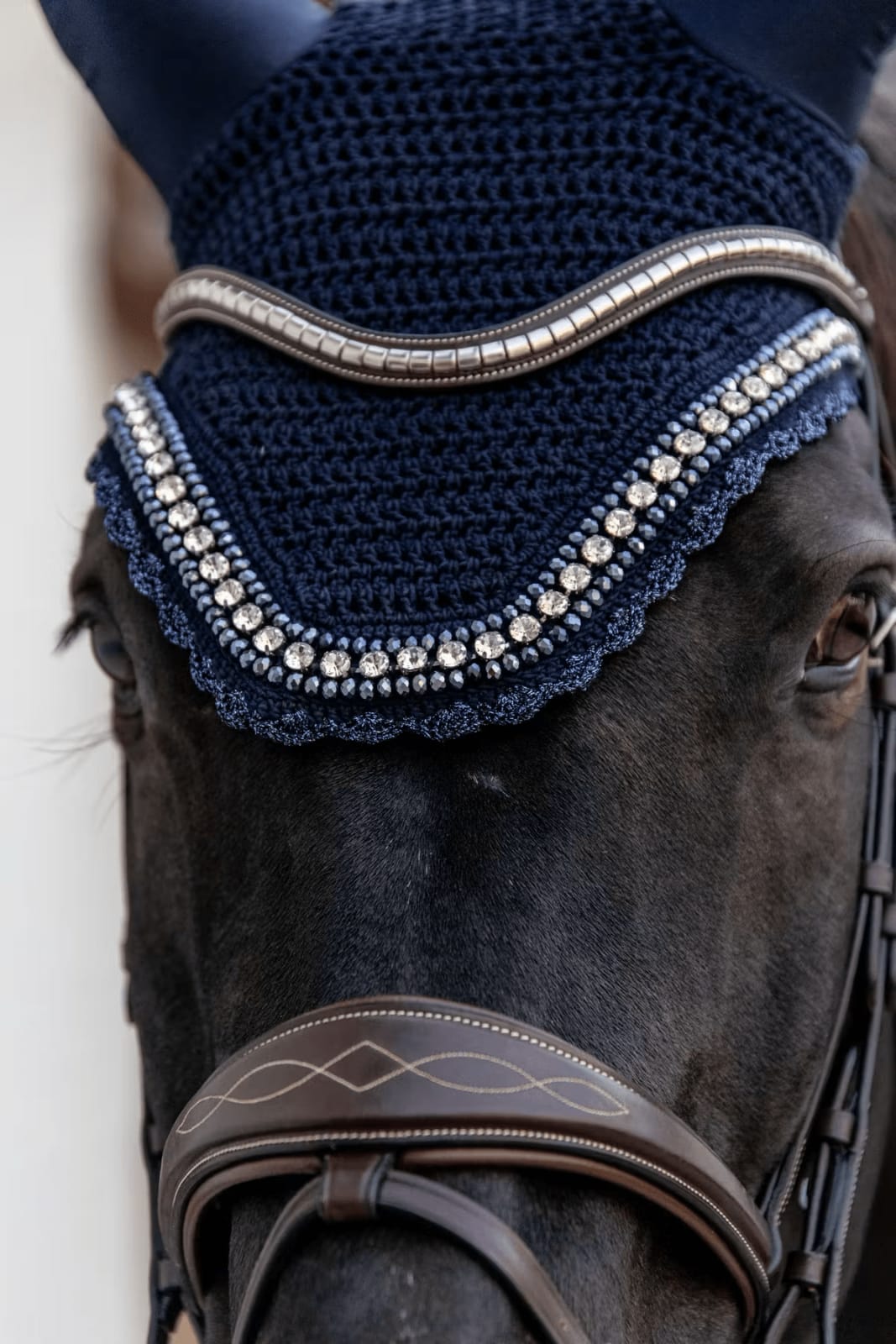 Kentucky Fly Veil Wellington Big Stone & Pearl - Løwenborg - Kentucky Horsewear