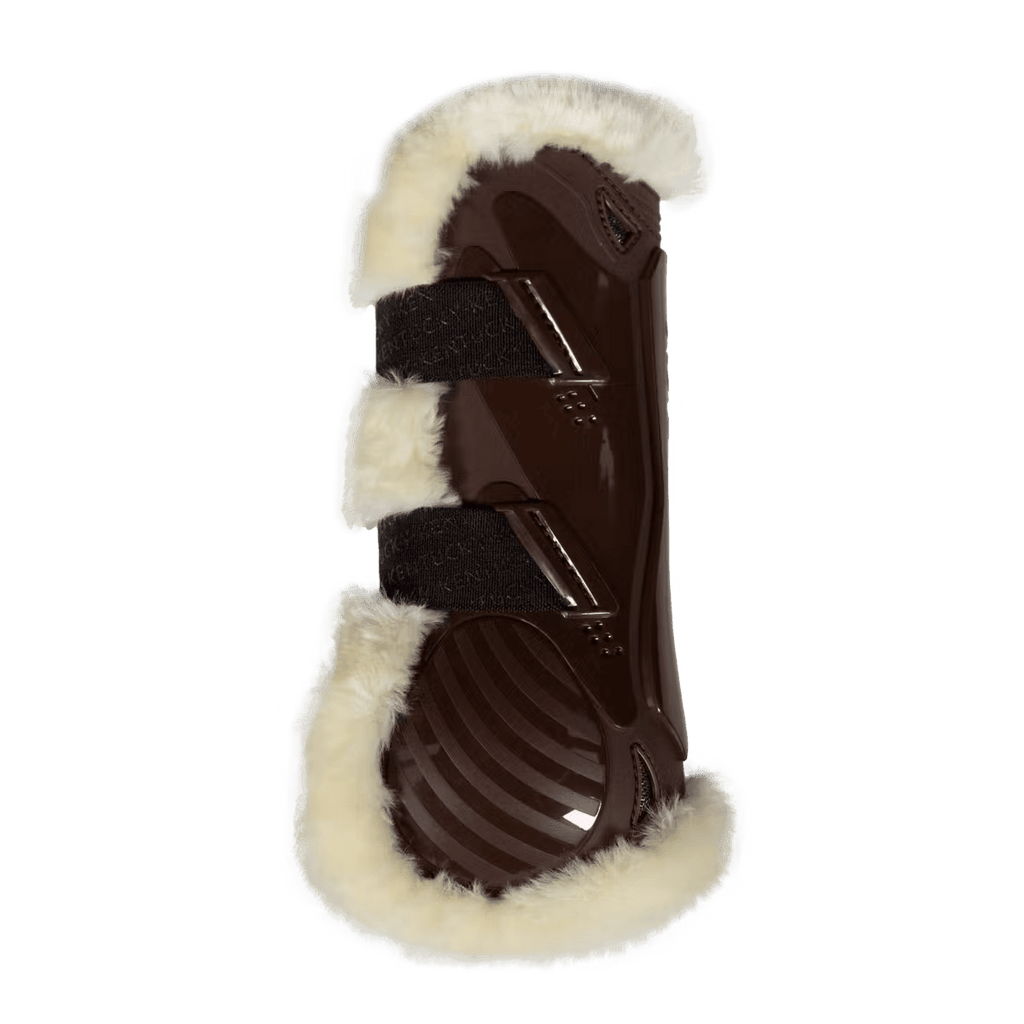 Kentucky Vegan Sheepskin Tendon Boots Bamboo Elastic - Løwenborg - Kentucky Horsewear