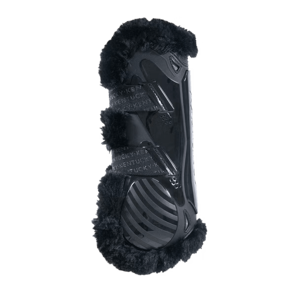 Kentucky Vegan Sheepskin Tendon Boots Bamboo Elastic - Løwenborg - Kentucky Horsewear