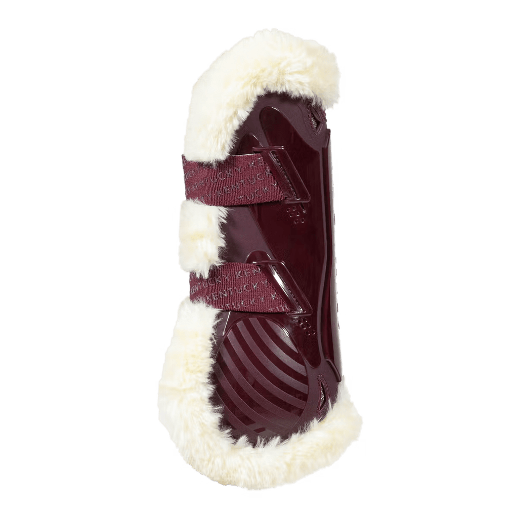Kentucky Vegan Sheepskin Tendon Boots Bamboo Elastic - Løwenborg - Kentucky Horsewear