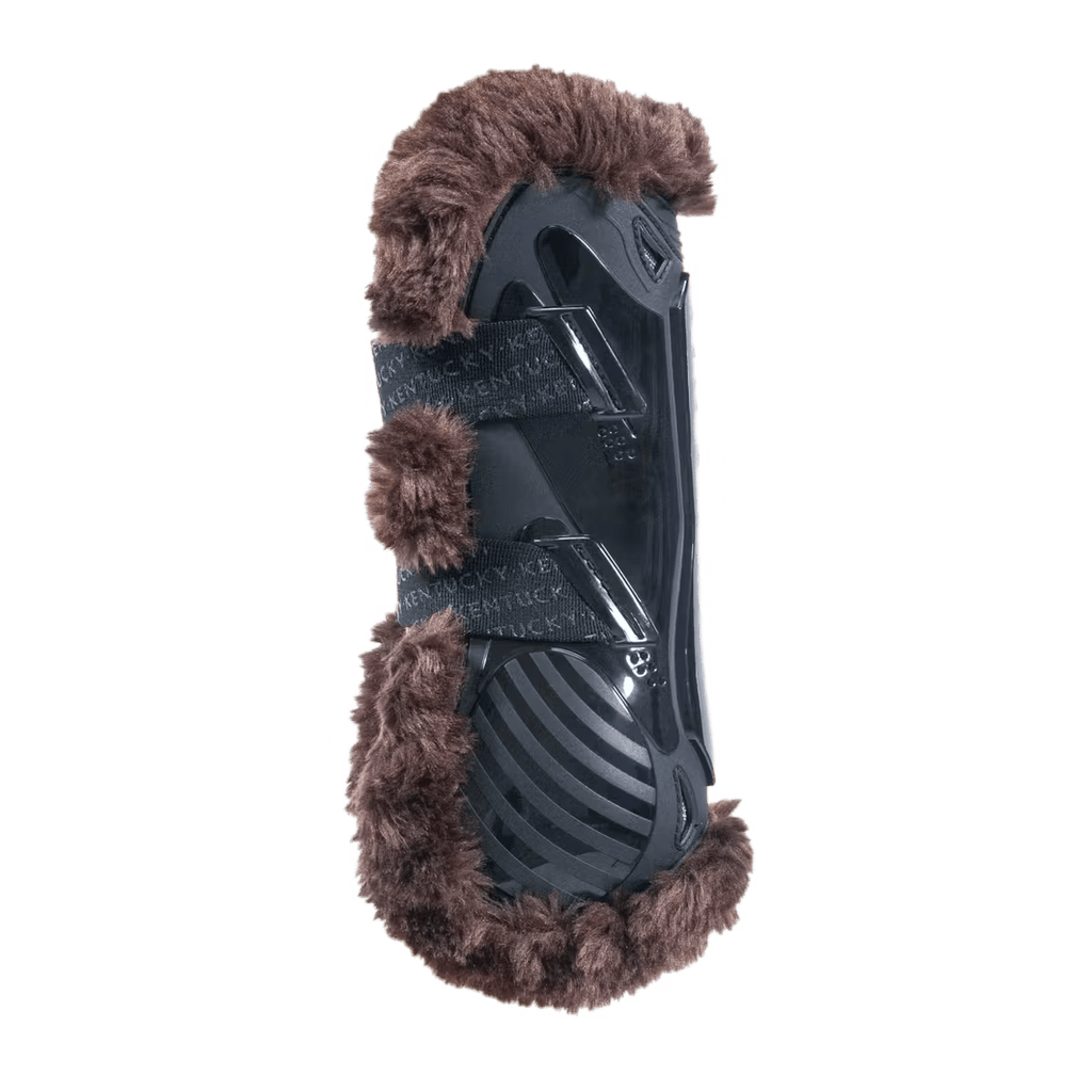 Kentucky Vegan Sheepskin Tendon Boots Bamboo Elastic - Løwenborg - Kentucky Horsewear