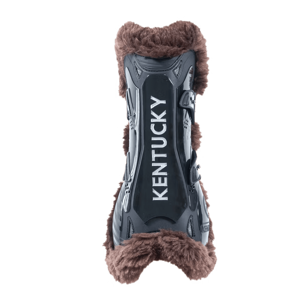 Kentucky Vegan Sheepskin Tendon Boots Bamboo Elastic - Løwenborg - Kentucky Horsewear