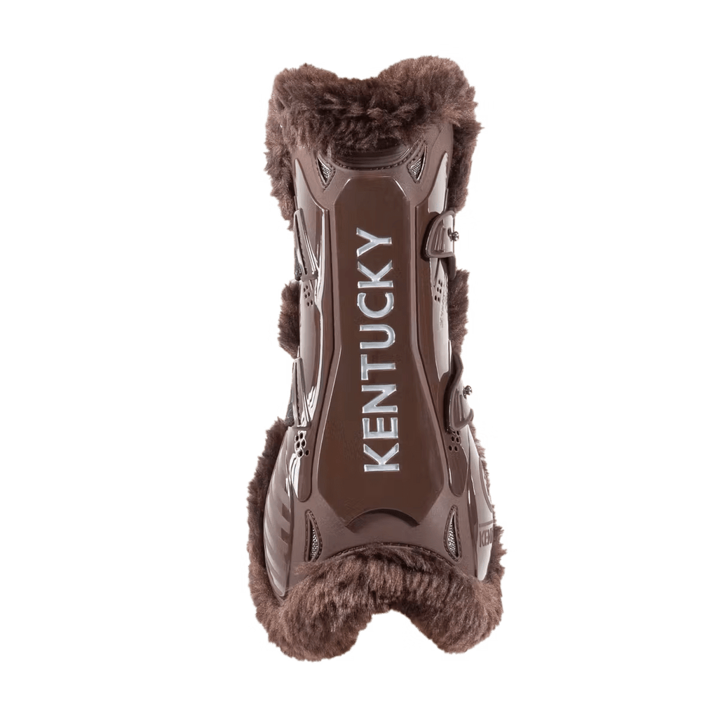 Kentucky Vegan Sheepskin Tendon Boots Bamboo Elastic - Løwenborg - Kentucky Horsewear