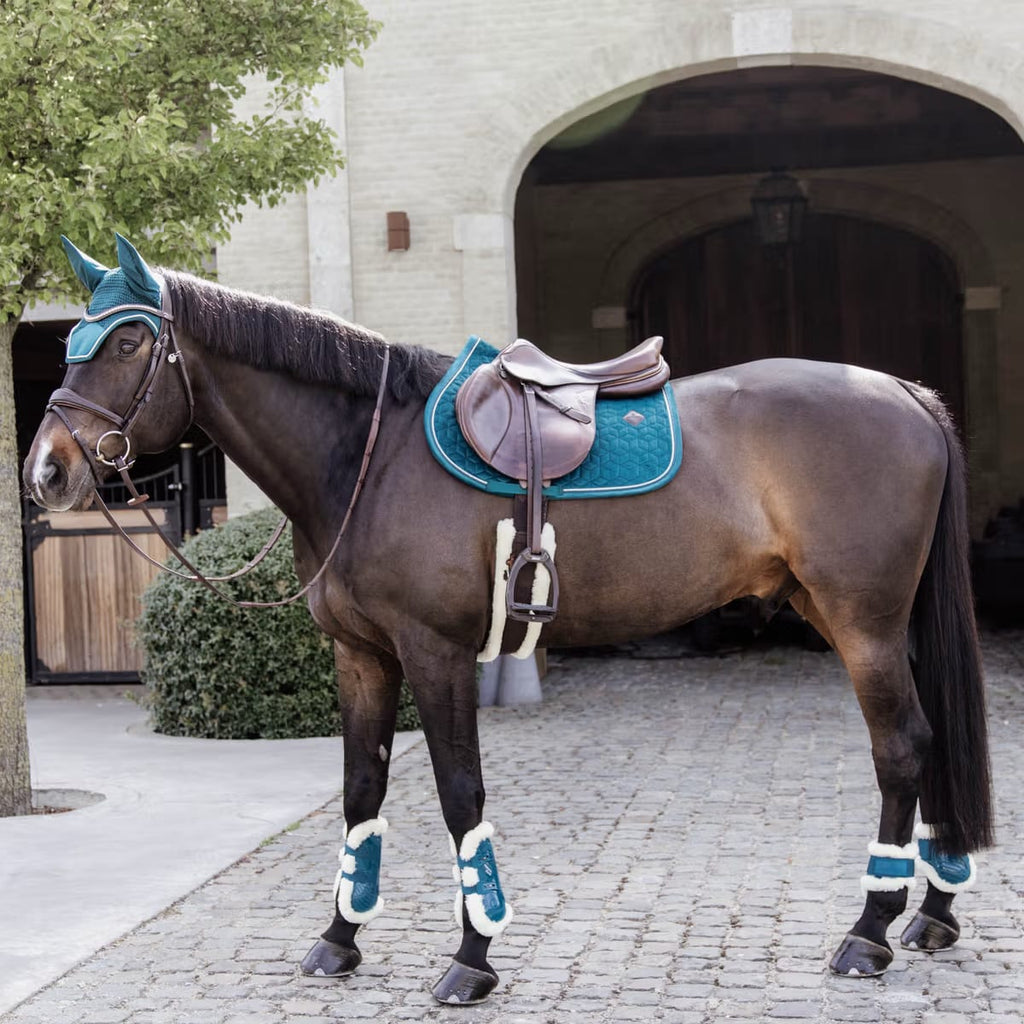Kentucky Vegan Sheepskin Young Horse Fetlock Boots - Løwenborg - Kentucky Horsewear