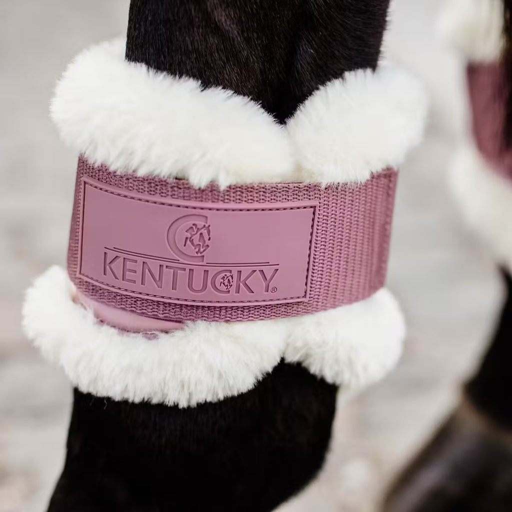 Kentucky Vegan Sheepskin Young Horse Fetlock Boots - Løwenborg - Kentucky Horsewear