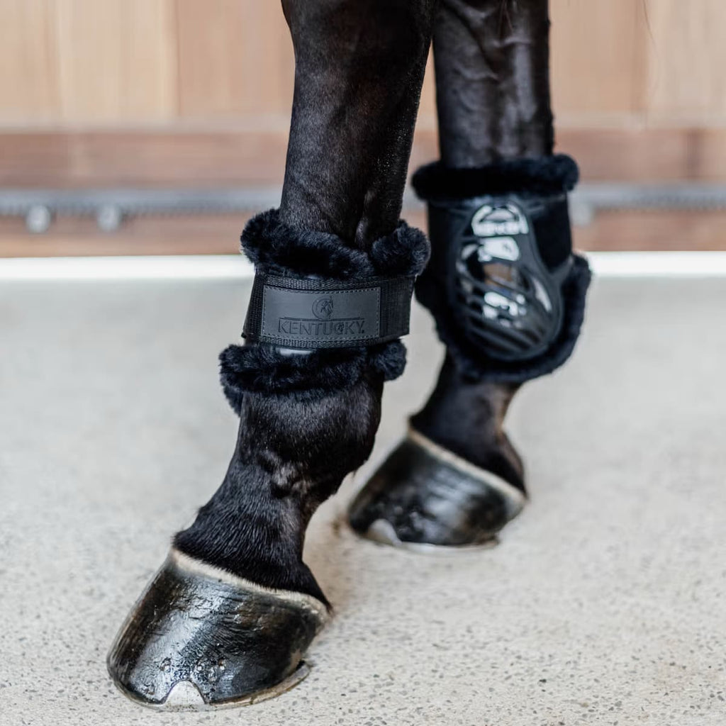 Kentucky Vegan Sheepskin Young Horse Fetlock Boots - Løwenborg - Kentucky Horsewear