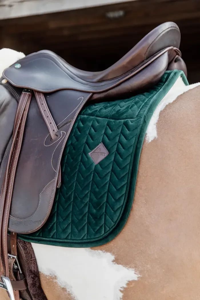 Kentucky Skin Friendly Saddle Pad Velvet Dressage - Løwenborg - Kentucky Horsewear