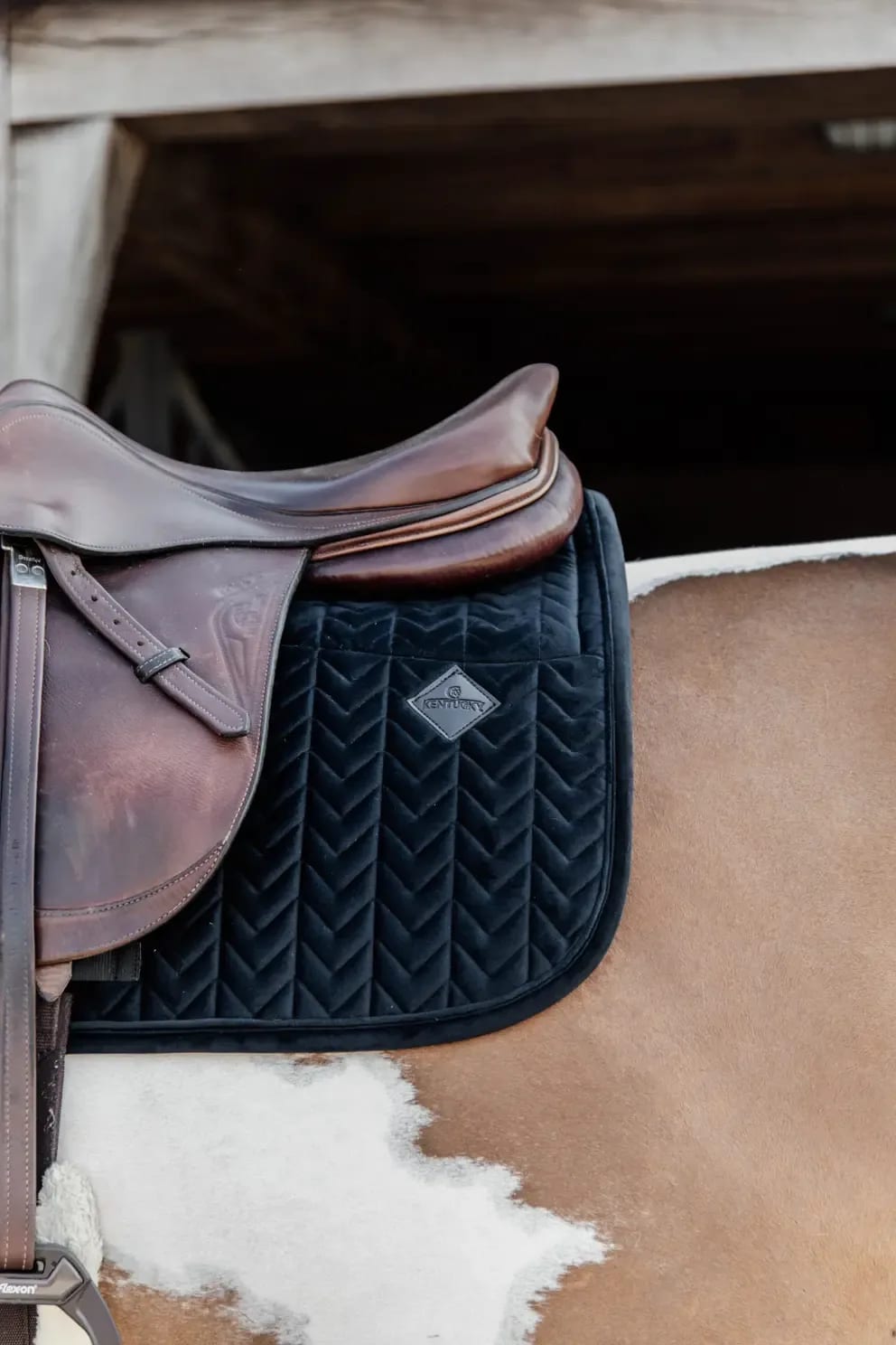 Kentucky Skin Friendly Saddle Pad Velvet Jumping - Løwenborg - Kentucky Horsewear