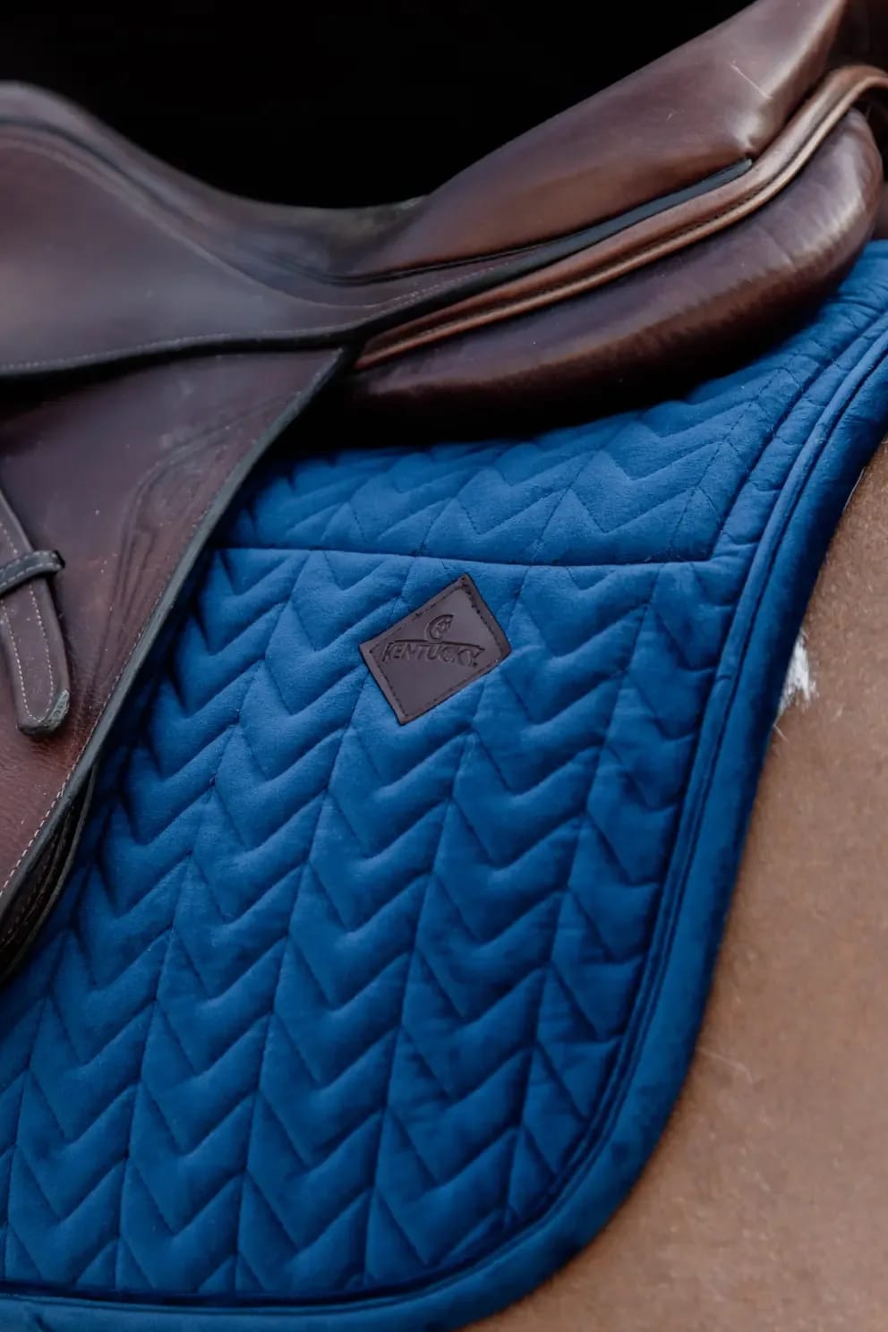 Kentucky Skin Friendly Saddle Pad Velvet Jumping - Løwenborg - Kentucky Horsewear