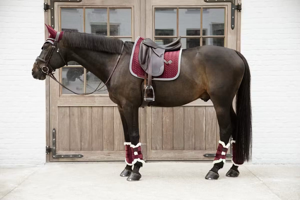 Kentucky Turnout Boots Velvet Contrast - Løwenborg - Kentucky Horsewear