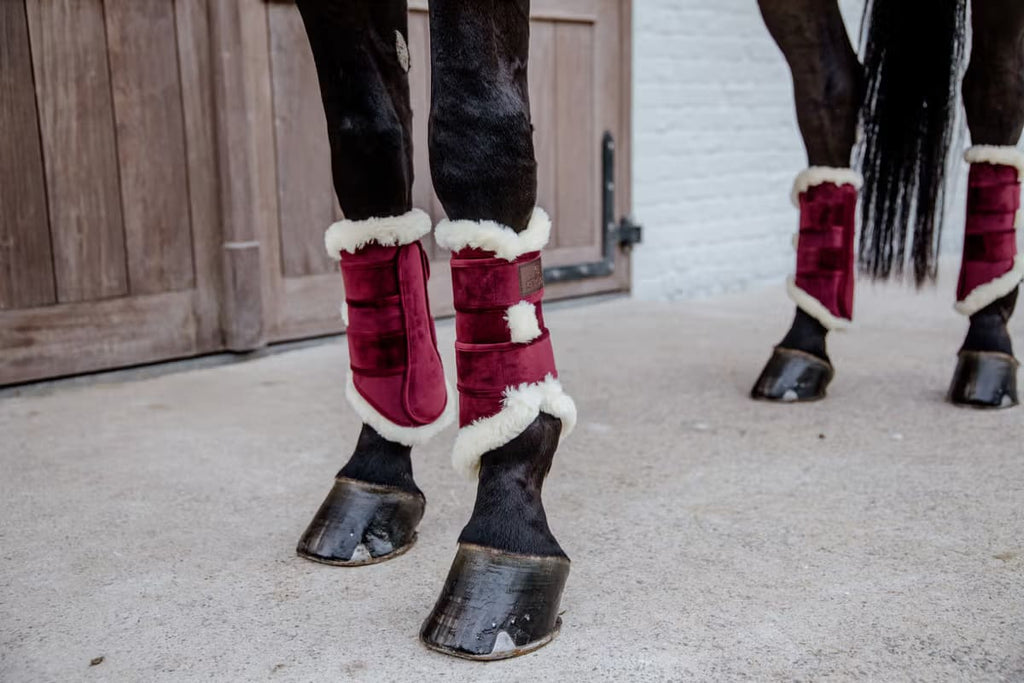 Kentucky Turnout Boots Velvet Contrast - Løwenborg - Kentucky Horsewear