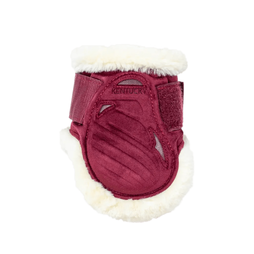 Kentucky Vegan Sheepskin Young Horse Fetlock Boots Velvet - Løwenborg - Kentucky Horsewear