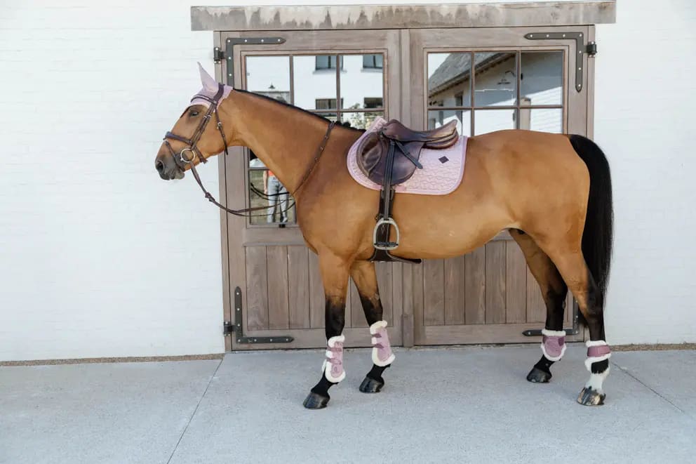 Kentucky Vegan Sheepskin Young Horse Fetlock Boots Velvet - Løwenborg - Kentucky Horsewear