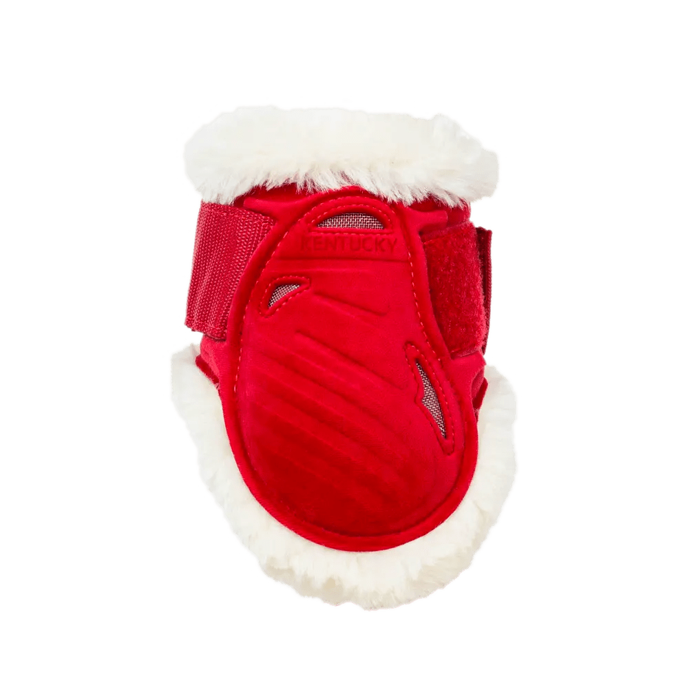Kentucky Vegan Sheepskin Young Horse Fetlock Boots Velvet - Løwenborg - Kentucky Horsewear