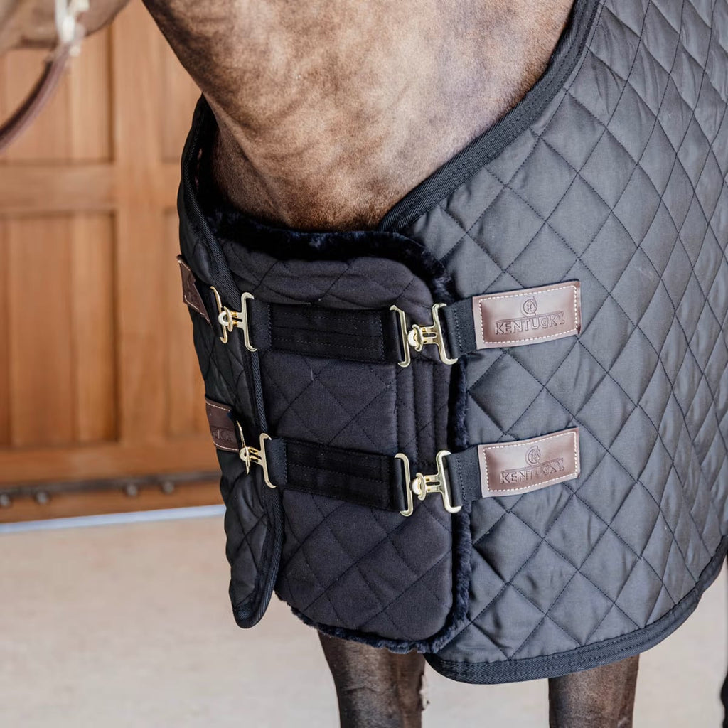 Kentucky Chest Expander Quilted with Sheepskin 2 Buckles - Løwenborg - Kentucky Horsewear