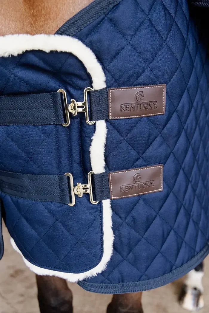 Kentucky Chest Expander Quilted with Sheepskin 2 Buckles - Løwenborg - Kentucky Horsewear