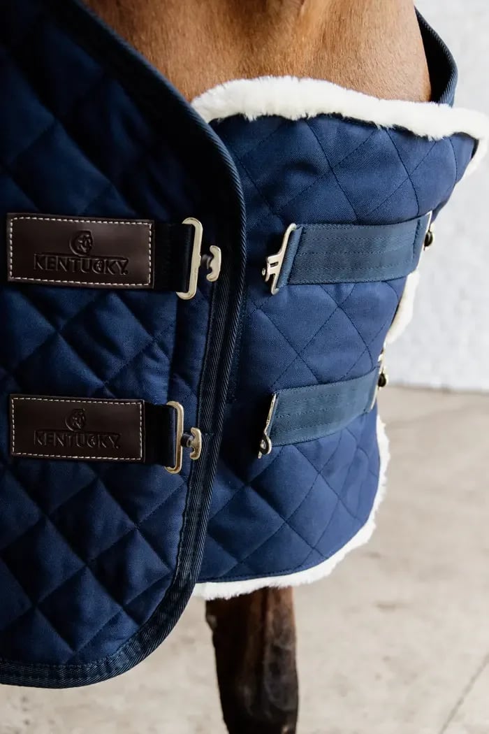 Kentucky Chest Expander Quilted with Sheepskin 2 Buckles - Løwenborg - Kentucky Horsewear