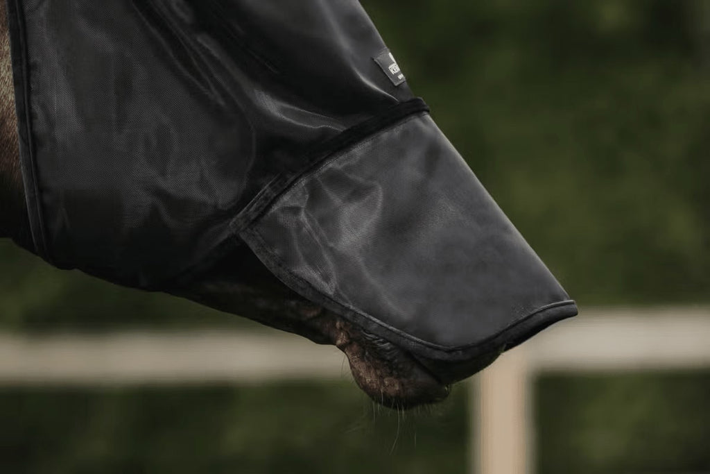 Kentucky Fly Mask Classic w/Ears & Nose - Løwenborg - Kentucky Horsewear