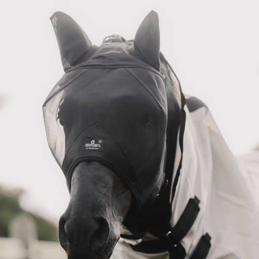 Kentucky Fly Mask Classic w/Ears - Løwenborg - Kentucky Horsewear