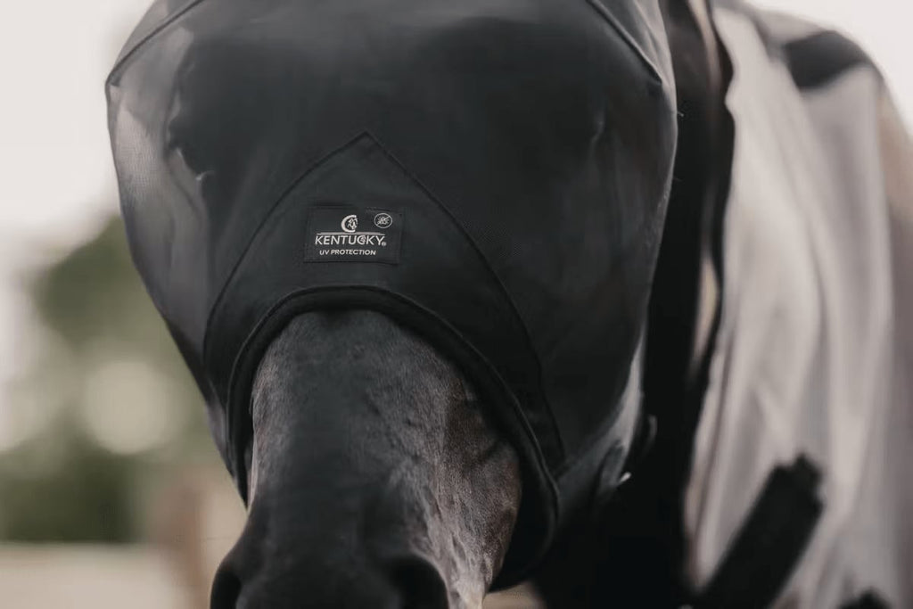 Kentucky Fly Mask Classic w/Ears - Løwenborg - Kentucky Horsewear