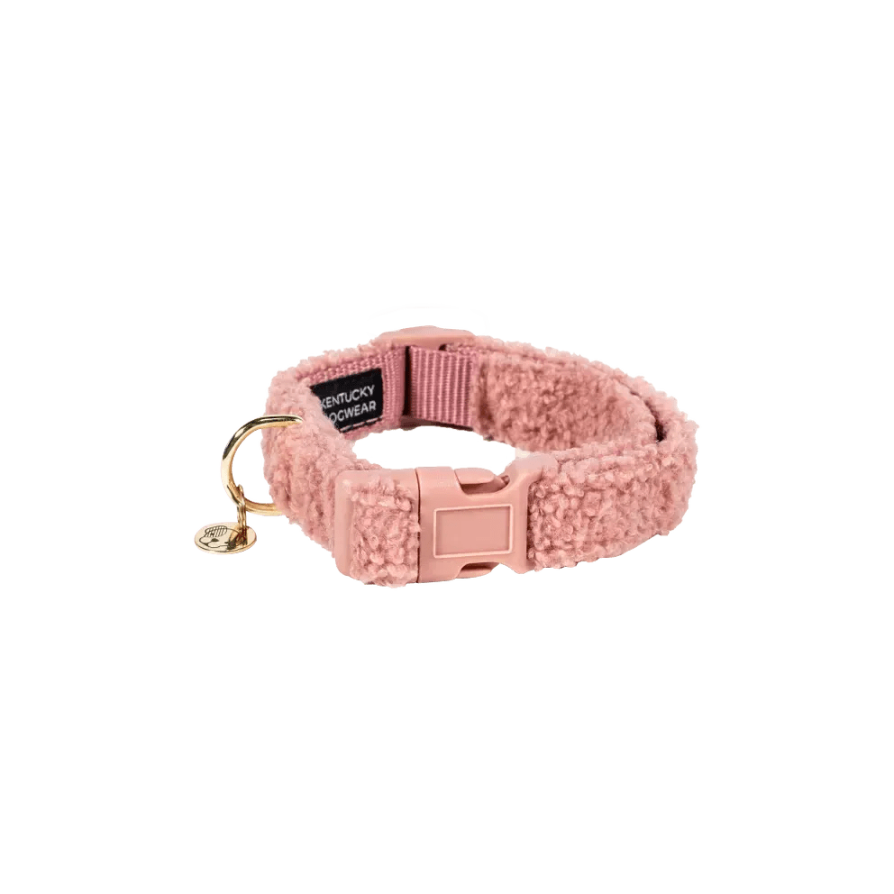 Kentucky Dog Collar Teddy Fleece