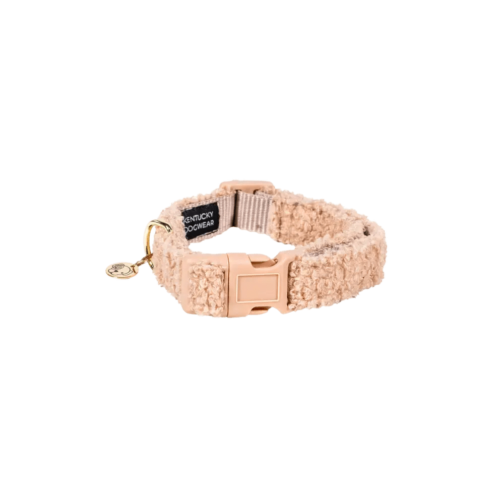 Kentucky Dog Collar Teddy Fleece